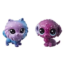Brinquedo Hasbro Littlest Pet Shop E2578 Pack 2 Cães Cósmicos
