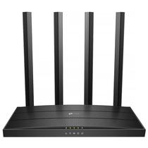 Roteador TP-Link Archer C6 AC1300 Dual Band / 2.4GHZ / 5GHZ / 4 Antenas - Preto