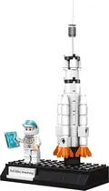Blocos de Construção Universe Rocket Wange - 1801 (76 Peças)