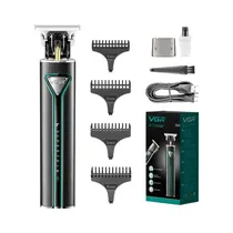 VGR Cortador de Pelo Voyager V-009 USB Recargable Verde