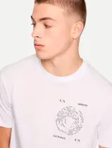 Armani Exchange Camiseta 6RZTAEZJA5Z *1100 (T) M Blanco