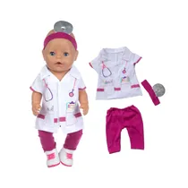 Ropa de Muñeca Mizratex 46-A35024 Nurse