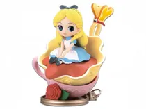 Boneco Banpresto Qposket Disney Characters Alice Ver.B 18114