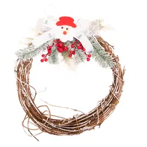 Enfeite Pendente Guirlanda Natal 30X28CM