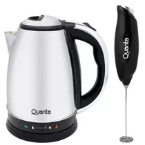 Kit Quanta Chaleira Elétrica QTC850 1500W 2L 220V + Mixer Mini One QTMP030