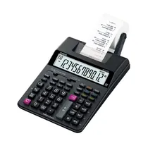 Calculadora com Impressão Casio HR-100RC 12 Dígitos Bivolt - Preto