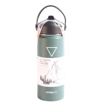 Botella Termica Hydrate 530 ML Verde Salvia
