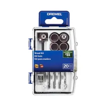 Kit Accesorio para Madera Dremel 2615.073.3AB 20 Piezas