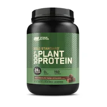 Optimum Nutrition Whey Gold Gold Standard Vegan Protein Plastico Undefined Negro