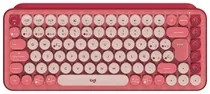 Teclado Logitech Pop Keys 920-010715 Wireless Rose (Espanhol - Mecânico)