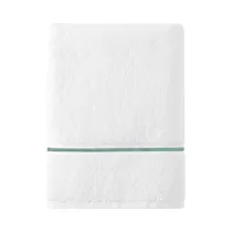 Toalla de Baño Soho Spa Premiere TO1-SPAP-600-WTBL 90 X 150 CM Blanco/Turquesa