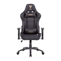 Cadeira Gamer Sate A-GC8708 Preto/Gold  Cadeira Gam...