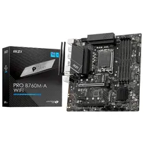 Placa Mae MSI Pro B760M-A Wi-Fi Socket LGA 1700 / DDR5