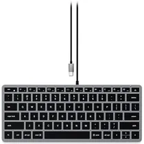 Satechi Teclado ST-UCSW1M Wired Backlit USB-C Space Gray