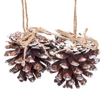 Pinheiros Natal Decorados Prata 7CM (2U) 2X