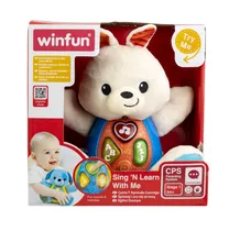 Winfun Bebes Conejo Didactico Balancin Plastico 3+ Meses Multicolor