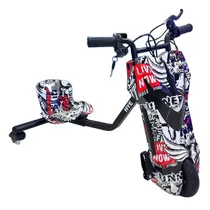 Triciclo Eletrico Hye HY-TR02 8.5 250W White Black Comic
