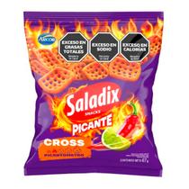 Salgadinho Cross Arcor Saladix Picante Fogo Pacote 67G