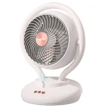 Ventilador de Mesa Ecopower EP-104 3VEL/3PAS/Recarregável/Bivolt - Branco