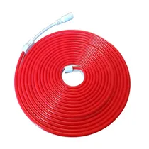 Fita LED Neon de 5M / 12V / IP65 / AC100-240V ~ 50/ 60HZ - Vermelho