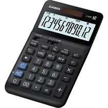 Calculadora Compacta Casio J-120F-W-DP - Preto