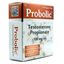 Cooper Cooper Pharma Probolic Propionato de Testosterona Plastico 10 Ampollas de 1 ML/100 MG/ ML Rojo