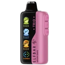 Vaper Descartável Elfbar Trio 40000PUFFS - Sakura Grape