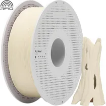 Filamento para Impressora 3D Bambu Pla Wood 1.75 MM - White Oak 1KG