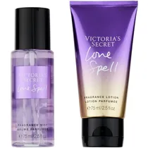 Kit Victoria’s Secret Love Spell Colônia e Loção Feminino 75ML