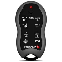 Controle Remoto Stetsom SX2 - Longa Distância - Universal - 500M - Preto e Cinza