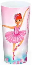 Vaso Plástico Kozi Plast Bailarina 1303B - 350ML