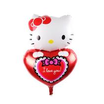 Balao para Festas Hello Kitty com Coracao YSBLY23