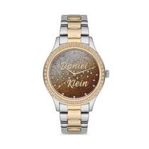 Relogio Analogico Feminino Daniel Klein Premium DK.1.12538-5 - Prata/Dourado