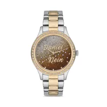 Relógio Analógico Feminino Daniel Klein Premium DK.1.12538-5 - Prata/Dourado