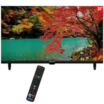 Smart TV LED 32" Mox MO-T32PLUS HD Android TV Wi-Fi com Conversor Digital