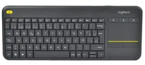 Teclado s Logitech K400 Plus Wireless com Touch - (Espanhol)