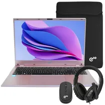 Notebook Acer E10 Etbook Se Cel N4020 8/128GB 15.6" W11- Rose (Mouse + Funda + Fone de Ouvido)