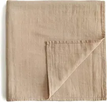 Mushie Swaddle Pale Taupe