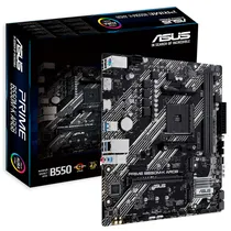 Placa Mae Asus Prime B550M-K Argb Socket AM4 / DDR4