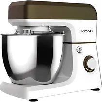 Batedeira Planetária Xion XI-BA1400 / 1400W / com Bowl / 6 Velocidades / 220V - Branco/ Marrom