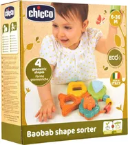 Chocalho Baobab Shape Sorter Eco Chicco - 10493-00