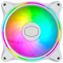 Cooler para Gabinete Cooler Master Masterfan MF120 Halo RGB White Edition.