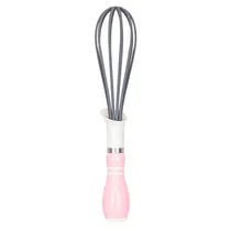 Batedor Manual de Silicone Rosa