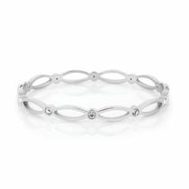 Pulseira Feminina Daniel Klein DKB.7.2055-1 de Aco Inoxidavel - Prata