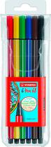 Caneta Pen 68 Stabilo (6 Cores)