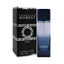 Perfume Fragluxe Moment For Men 100ML Masculino Eau de Toilette