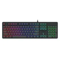 Teclado Gamer Redragon K521RGB Netherbane USB Inglês - Preto