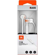 Fone P2 JBL T110 c/Cabo P2 Branco