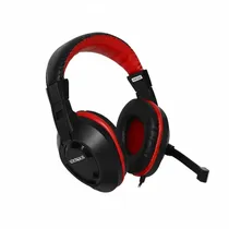 Satellite Auricular Gaming AE-263 Negro/Rojo