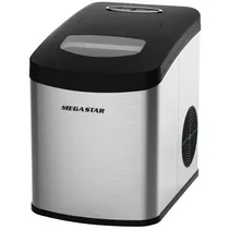 Máquina de Gelo Megastar ZB22 220 - 240 V ~ 50HZ - Prata/Preto